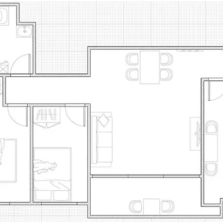 2 Bedroom Terrace & Pool 公寓 滨海略雷特